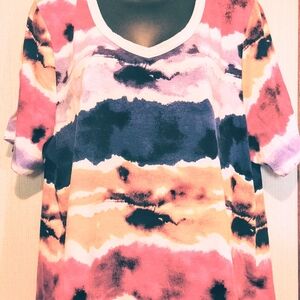 Lululemon Multicolor Tie-Dye Women's Top